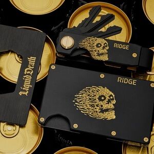 RIDGE WALLET | LIQUID DEATH | LIMITED EDITION KIT
